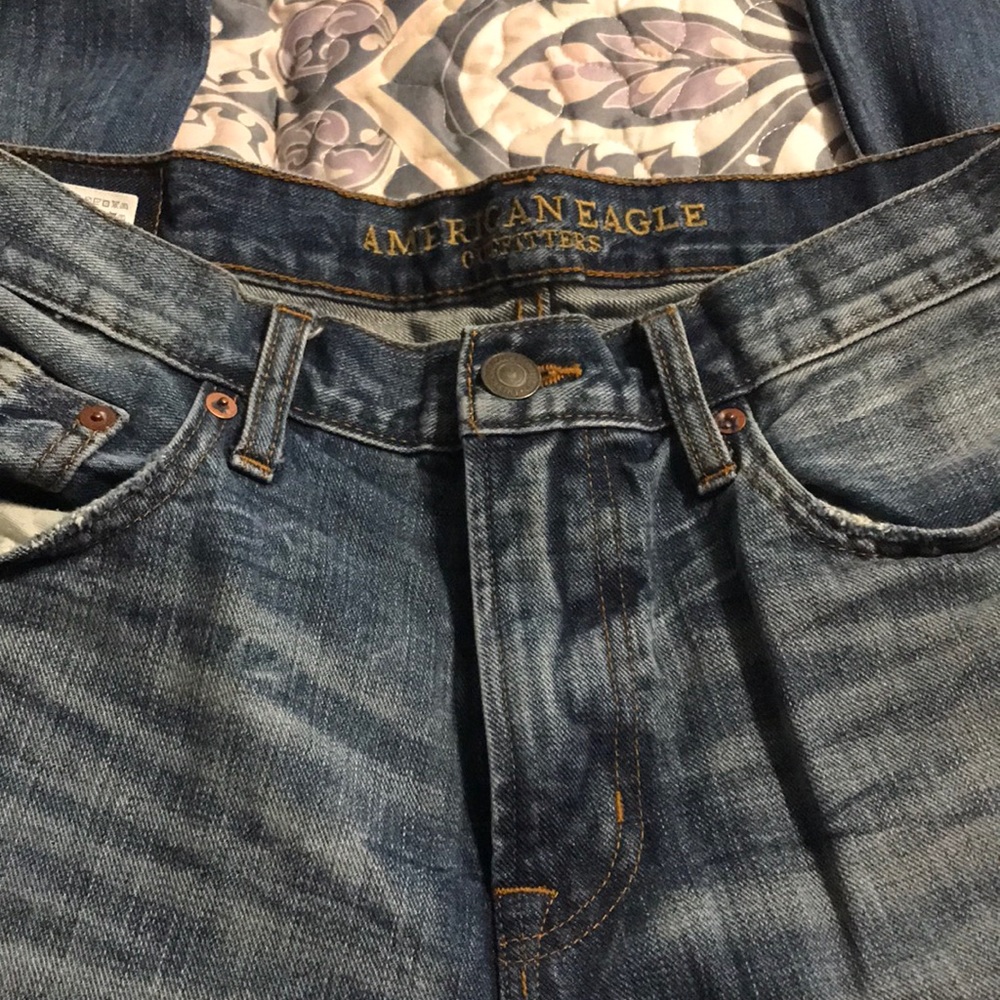 Mens American Eagle original straight jeans